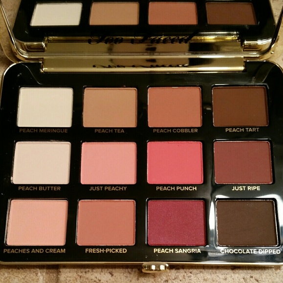 Sold!! Too Faced Sweet Peach Mattes - Picture 4 of 8